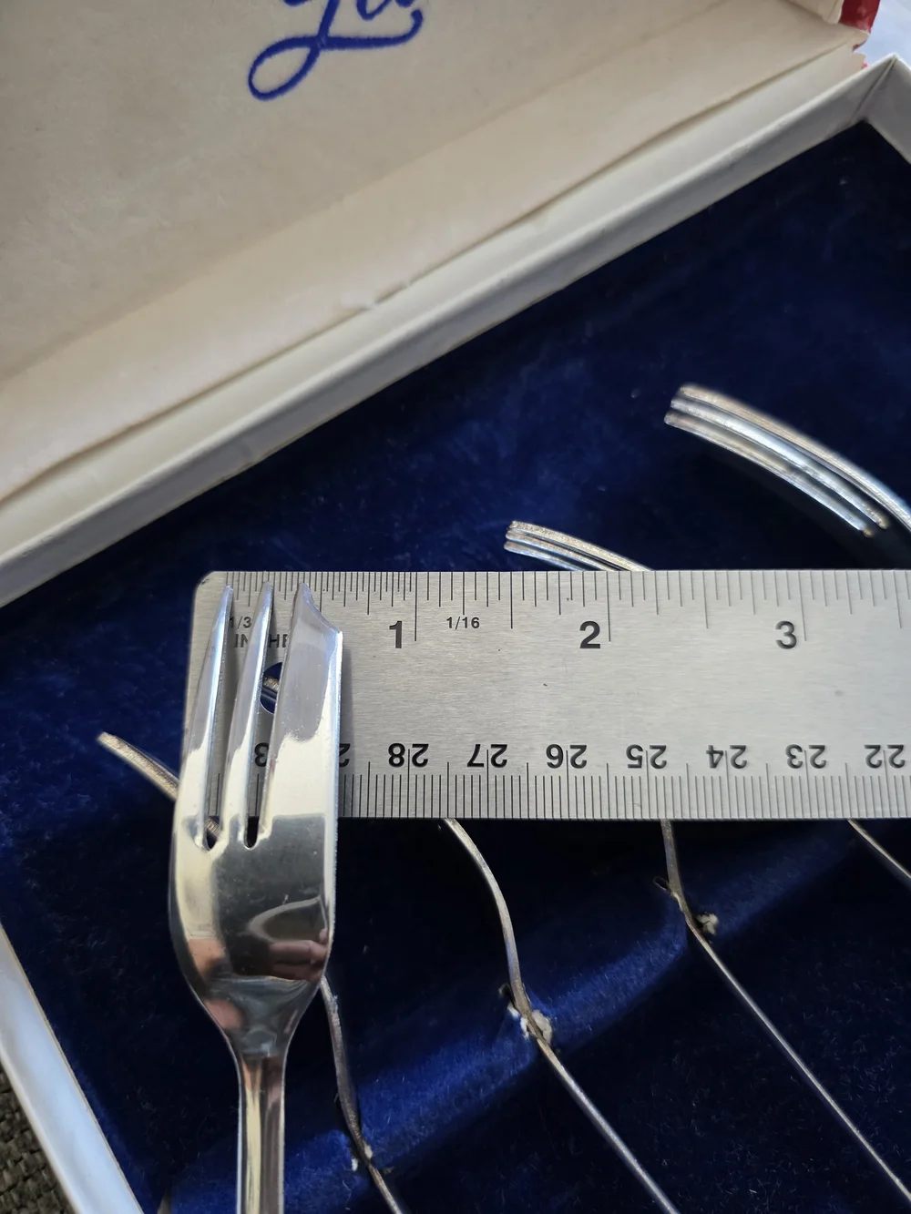 Vintage Leonard Sheffield England Silver Platted Dessert Fork and Server Set